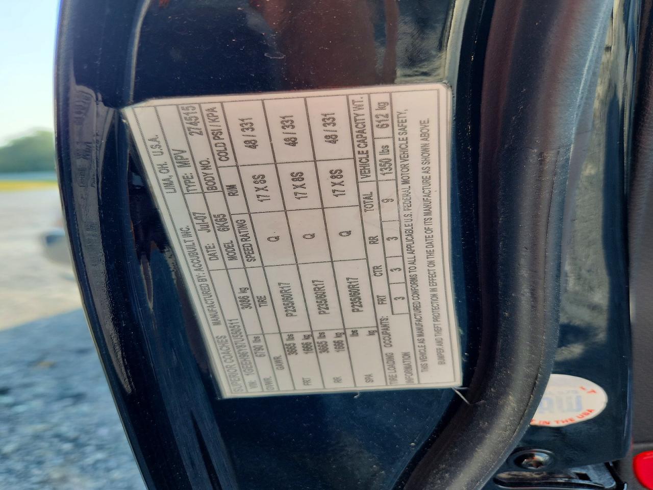 2007 CADILLAC ALL OTHER