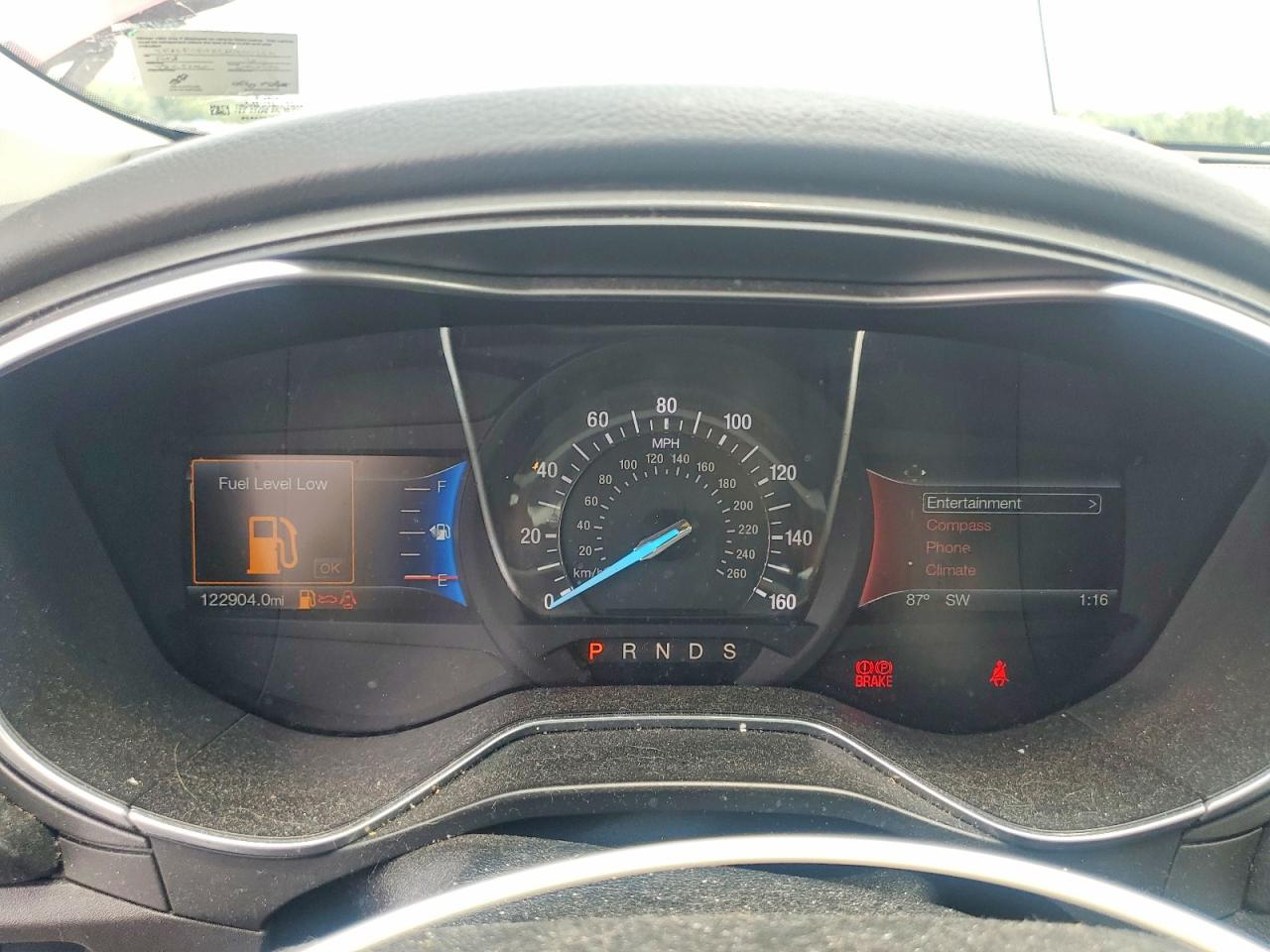 2016 FORD FUSION