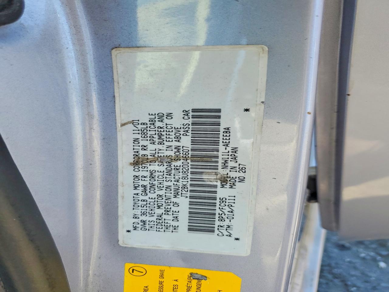 2002 TOYOTA PRIUS