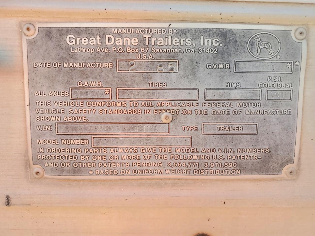 2015 GREAT DANE ALL Models