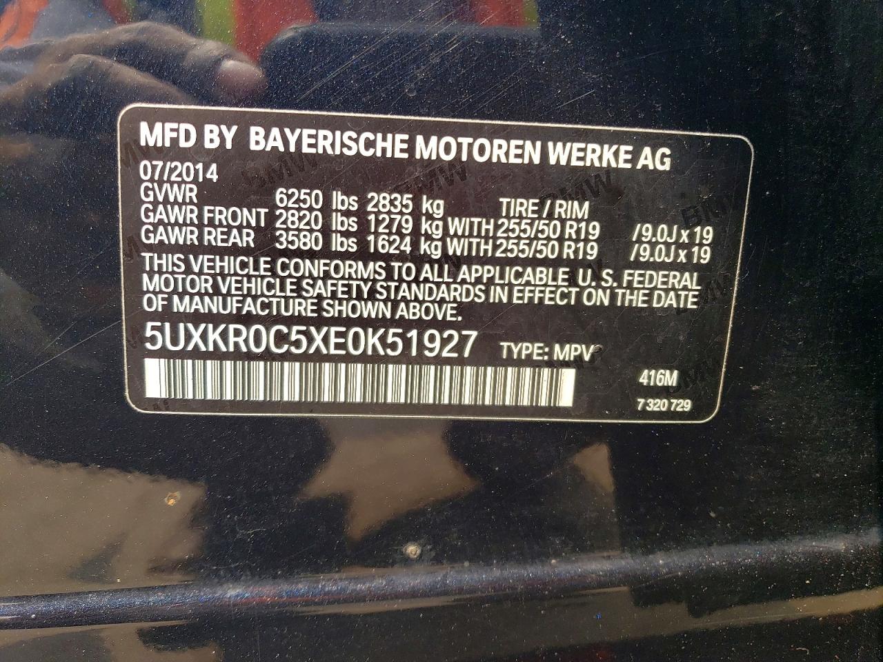 2014 BMW X5