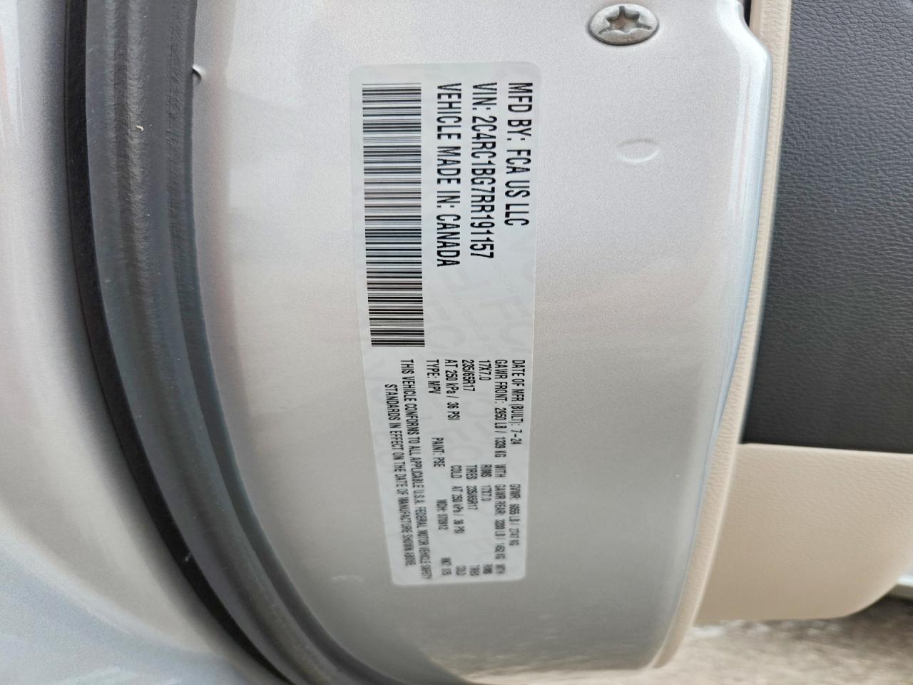 2024 CHRYSLER PACIFICA