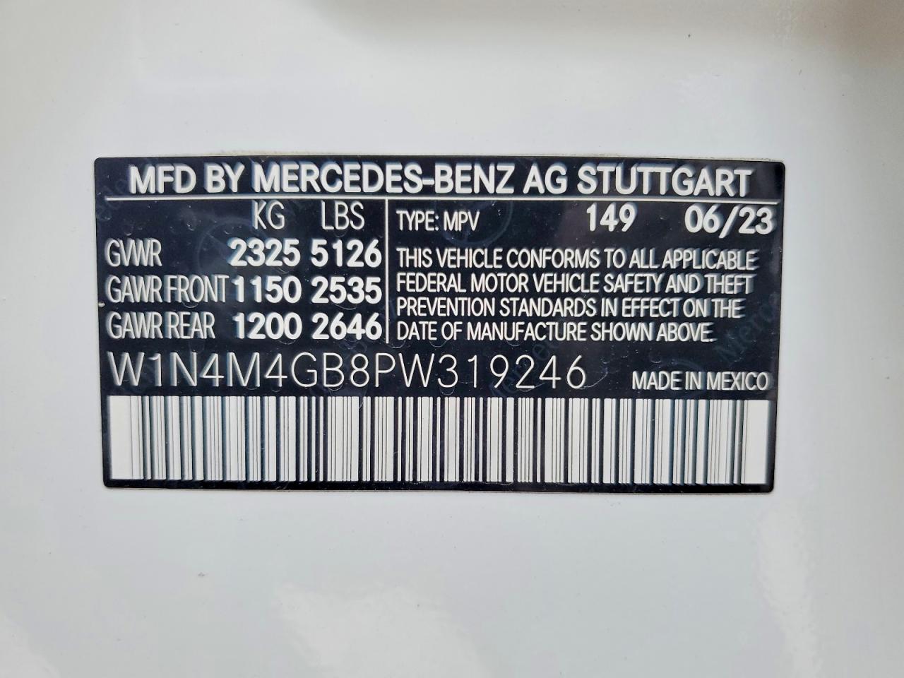 2023 MERCEDES-BENZ GLB-CLASS