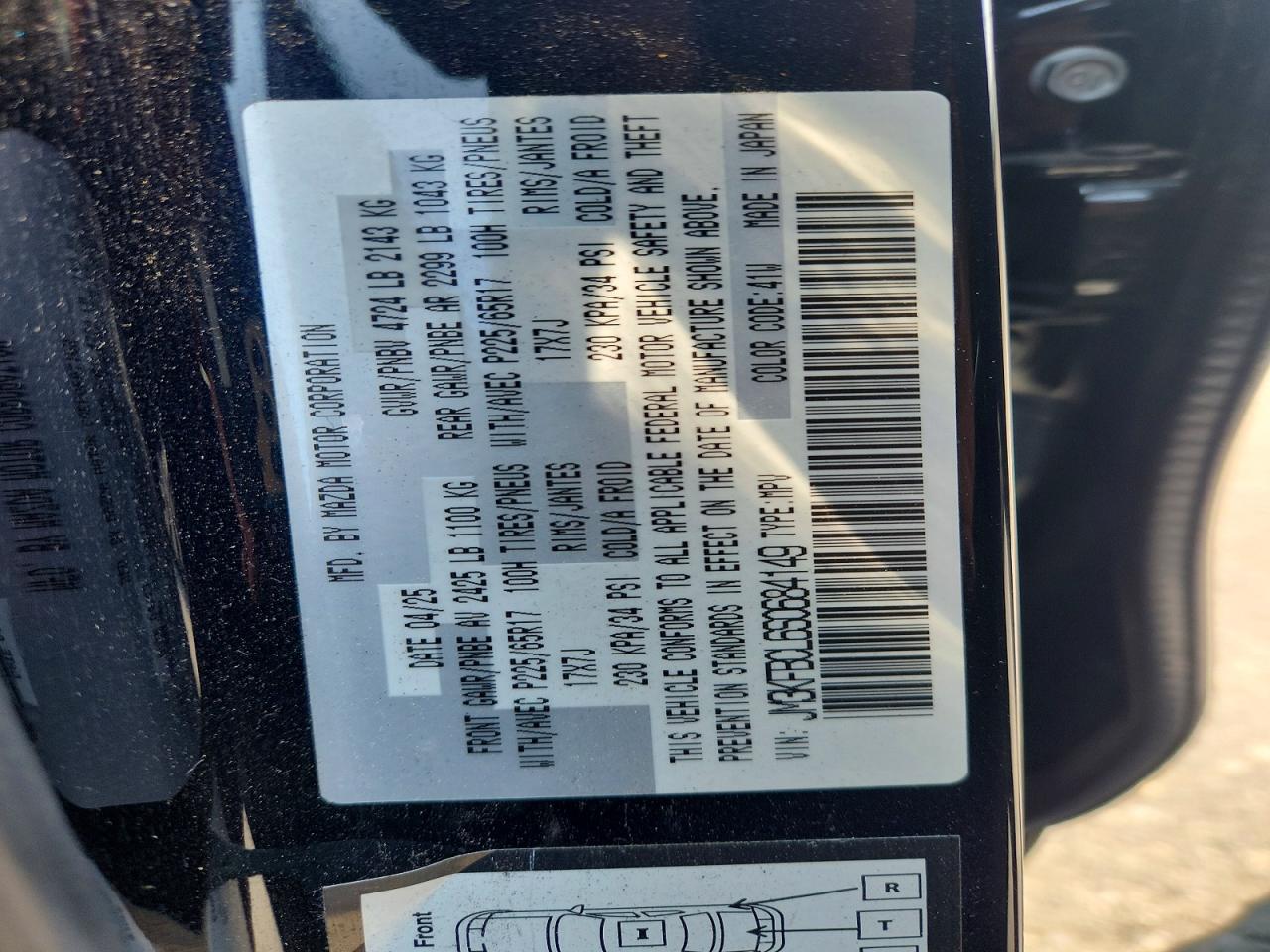 2025 MAZDA CX-5