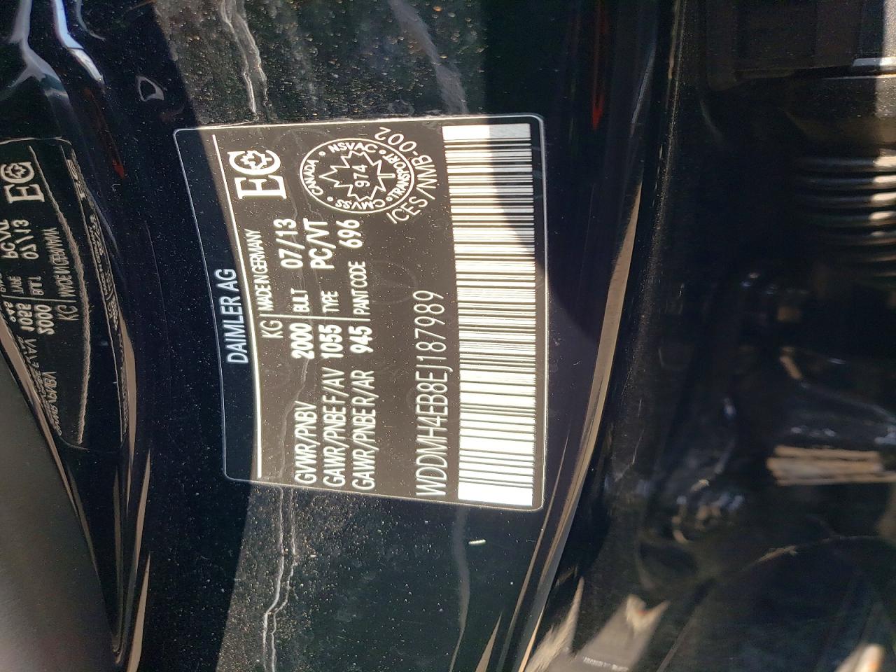 2014 MERCEDES-BENZ B-CLASS