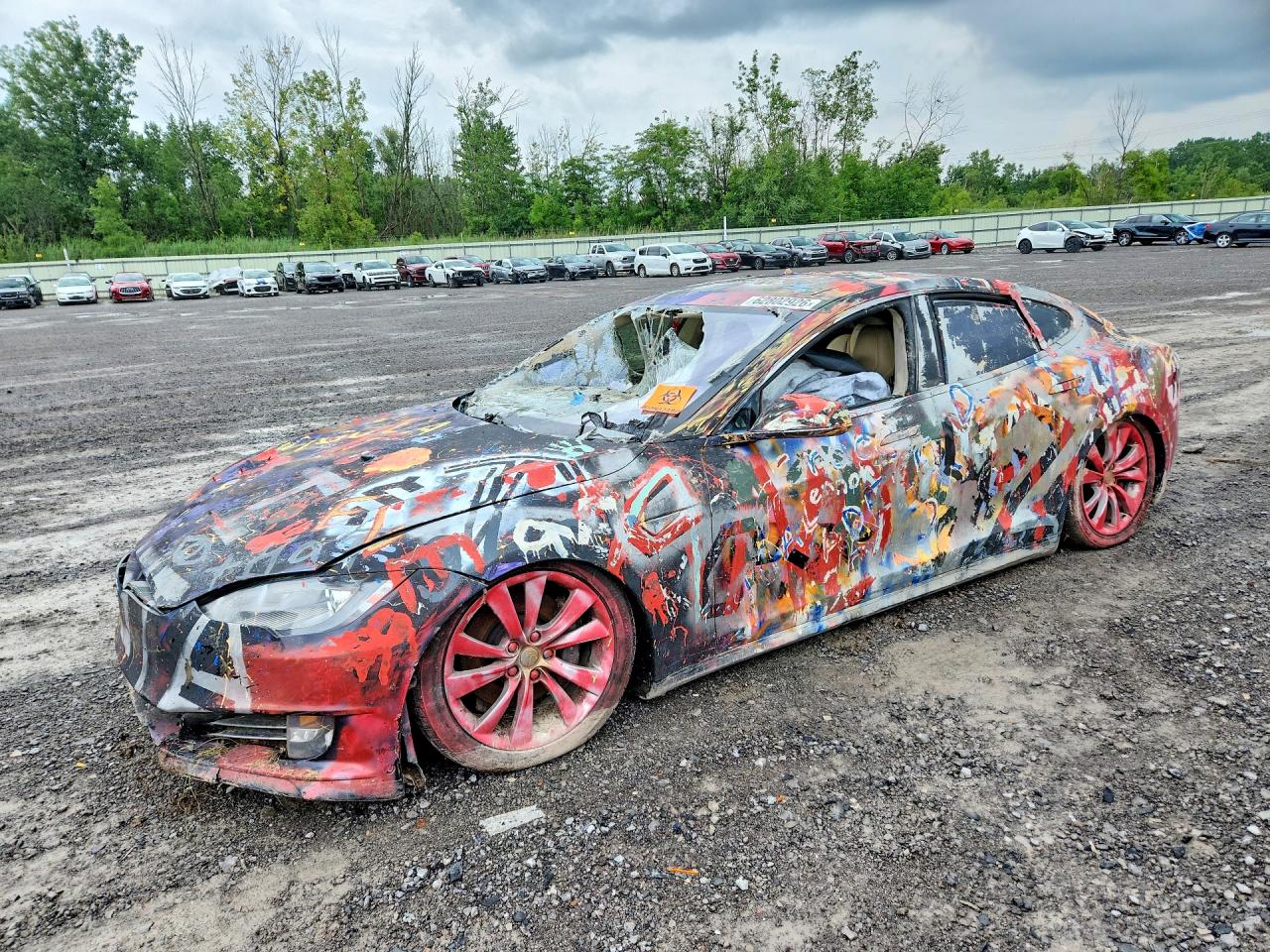 2012 TESLA MODEL S