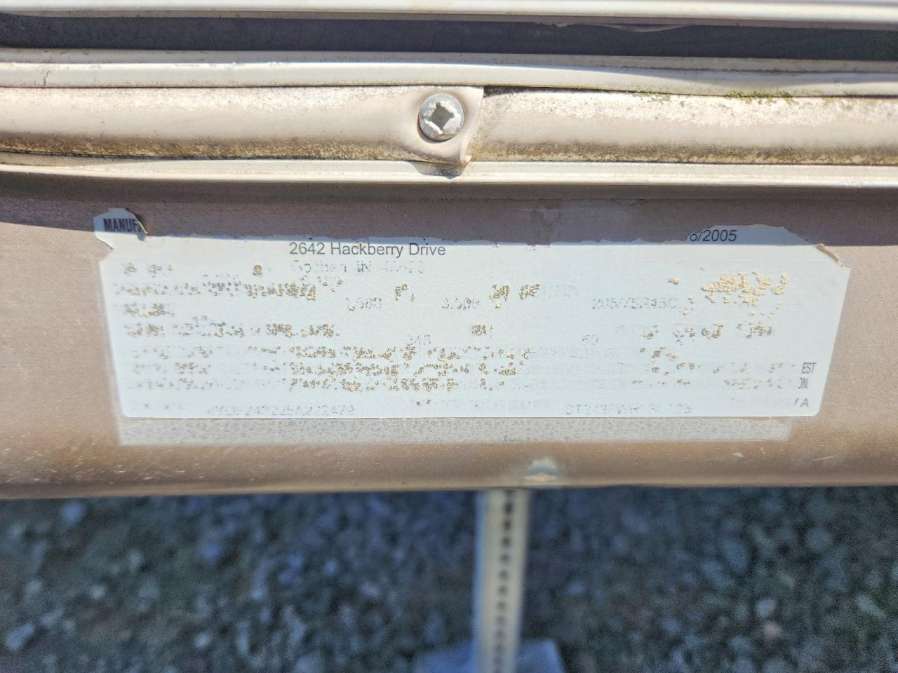 2005 KYRV TRAILER
