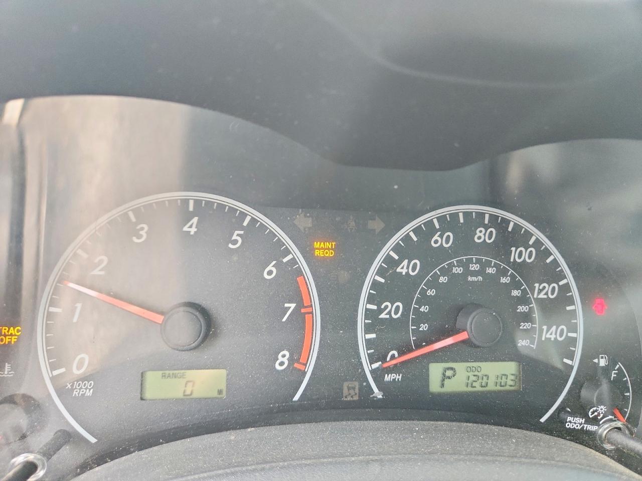 2012 TOYOTA COROLLA
