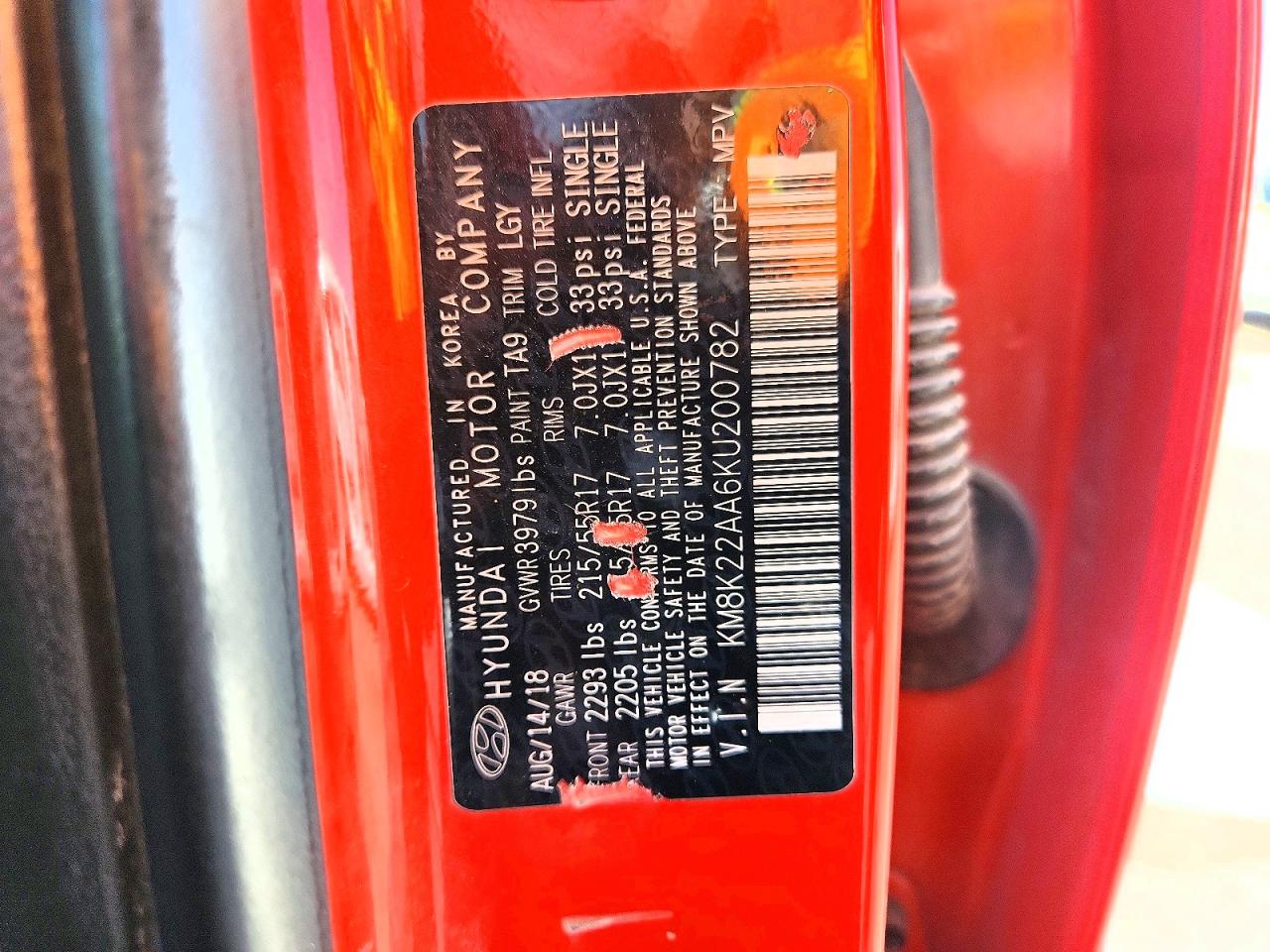 2019 HYUNDAI KONA