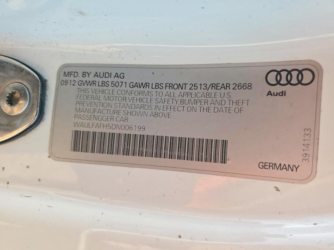 2013 AUDI A5