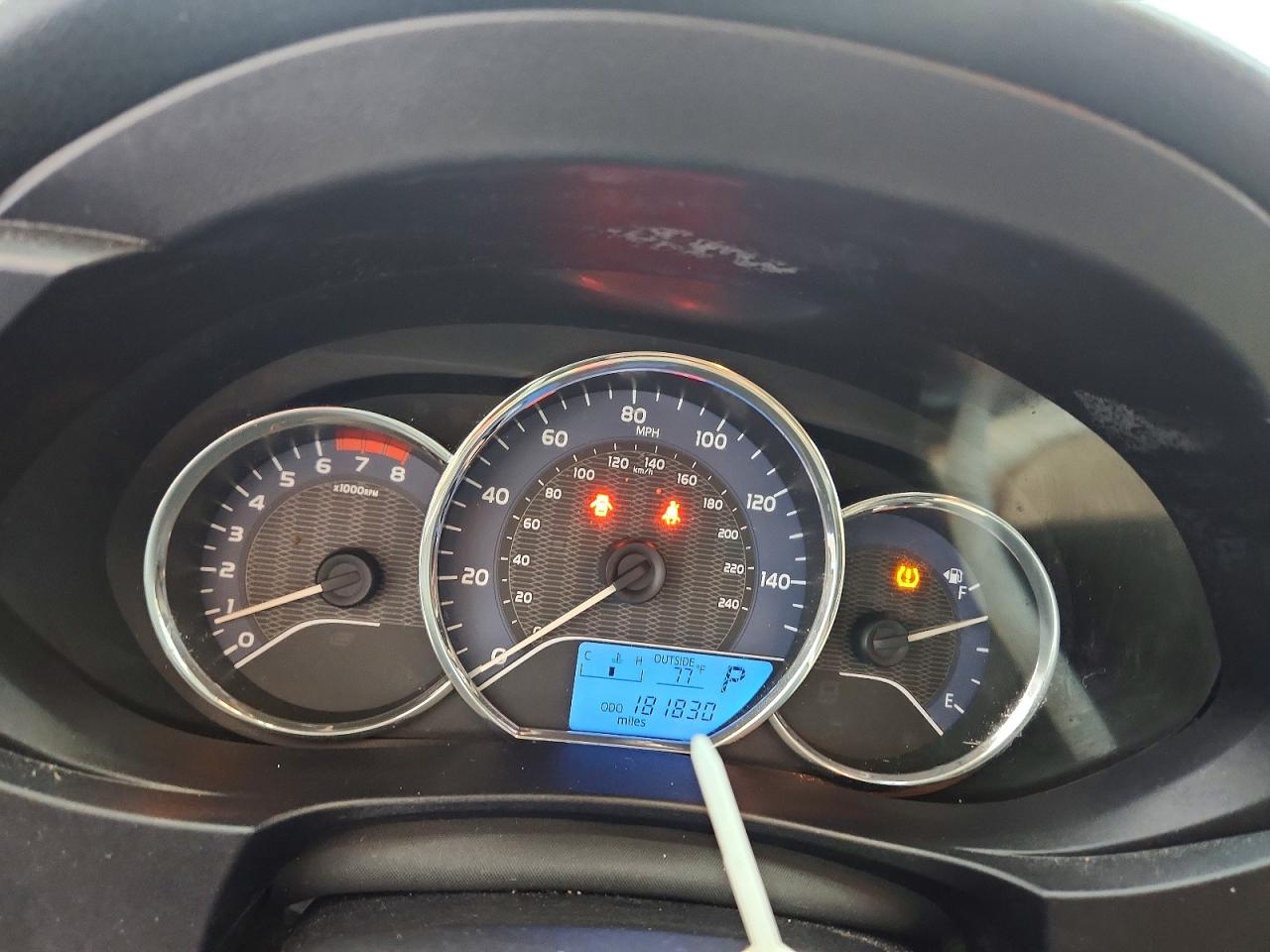 2016 TOYOTA COROLLA