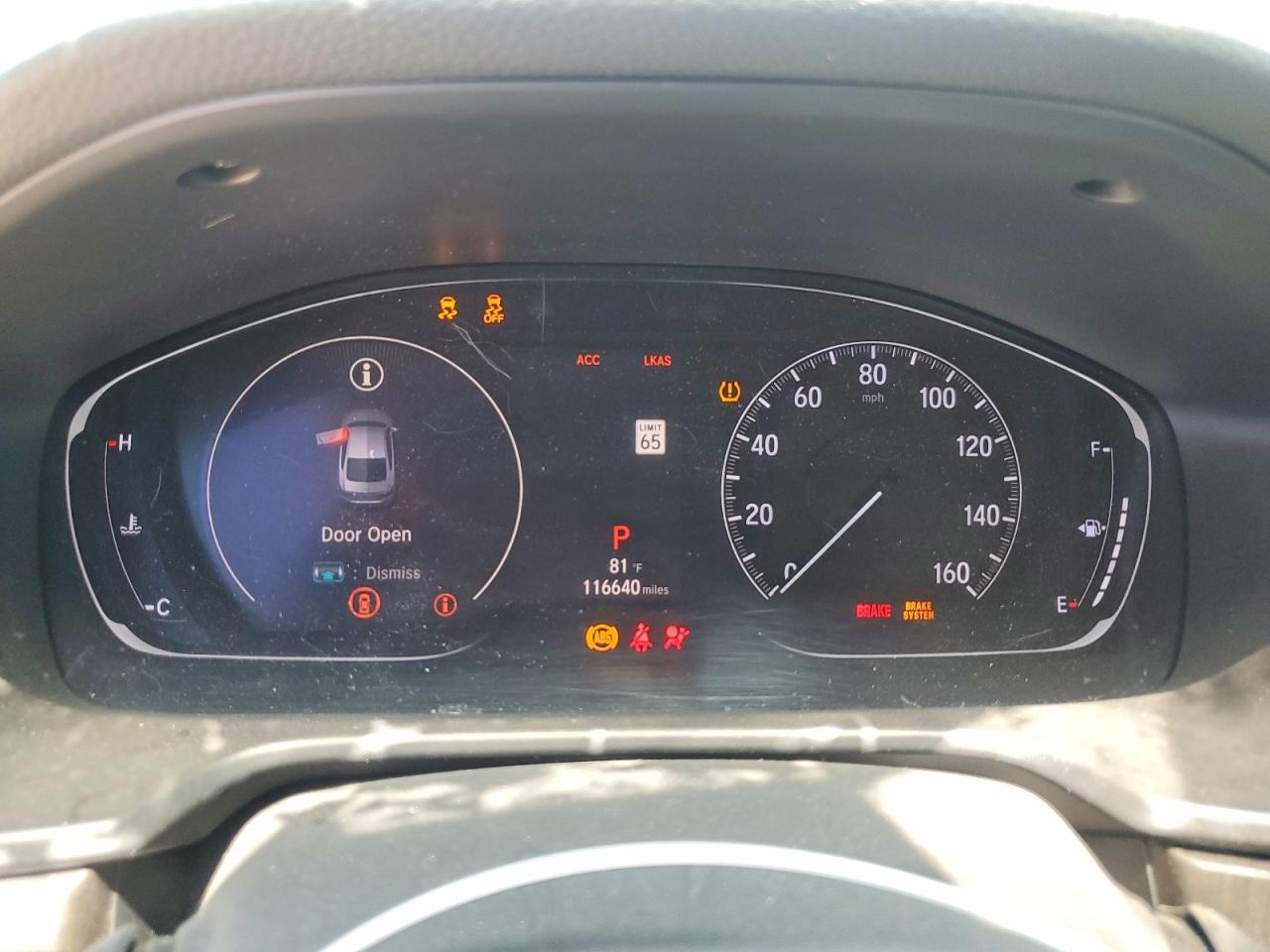 2019 HONDA ACCORD