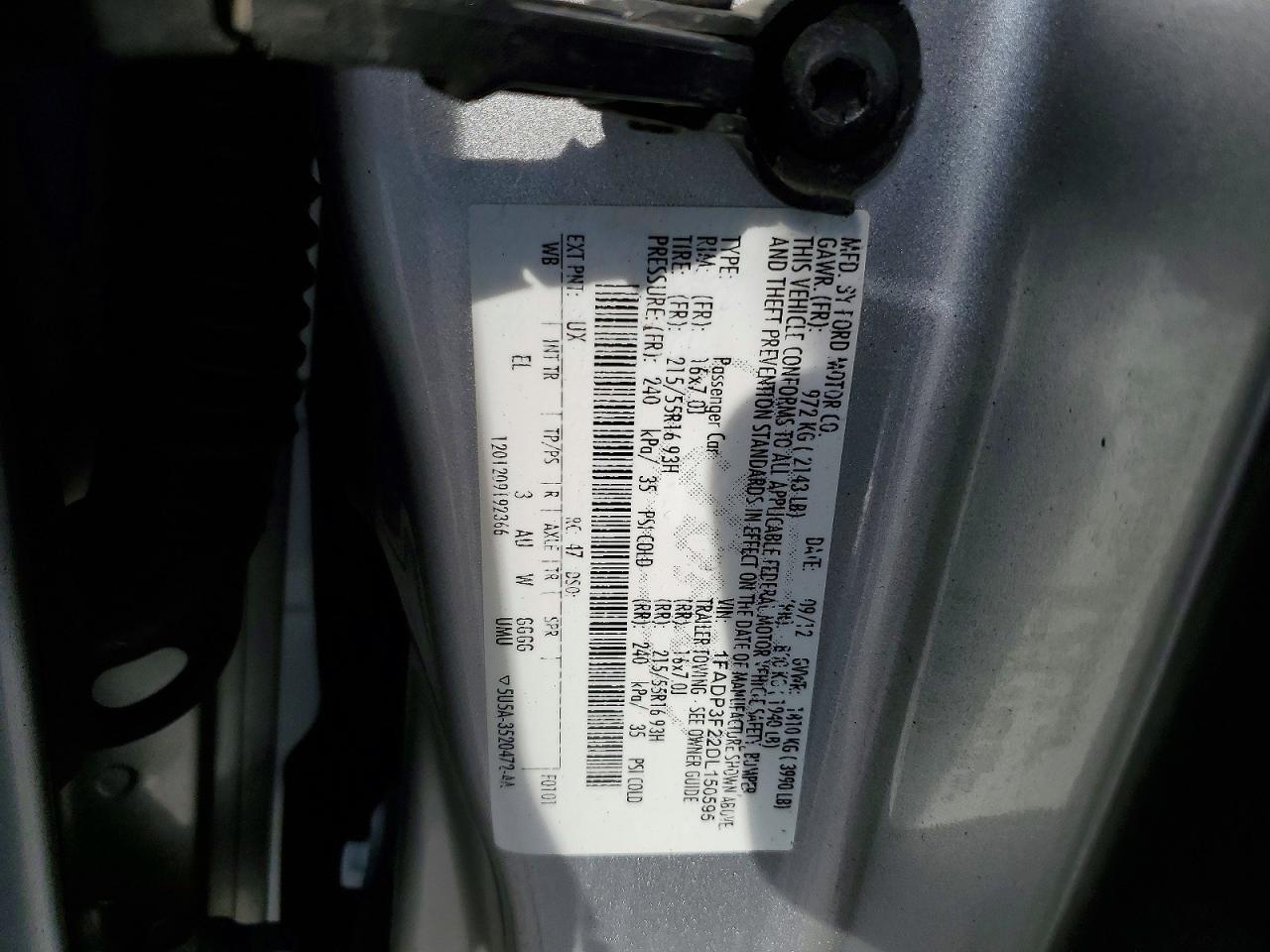 2013 FORD FOCUS