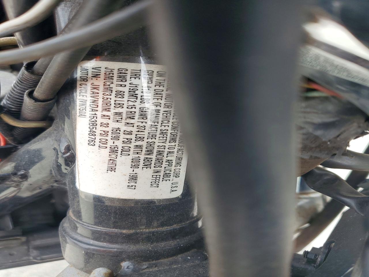 2003 KAWASAKI VULCAN 750