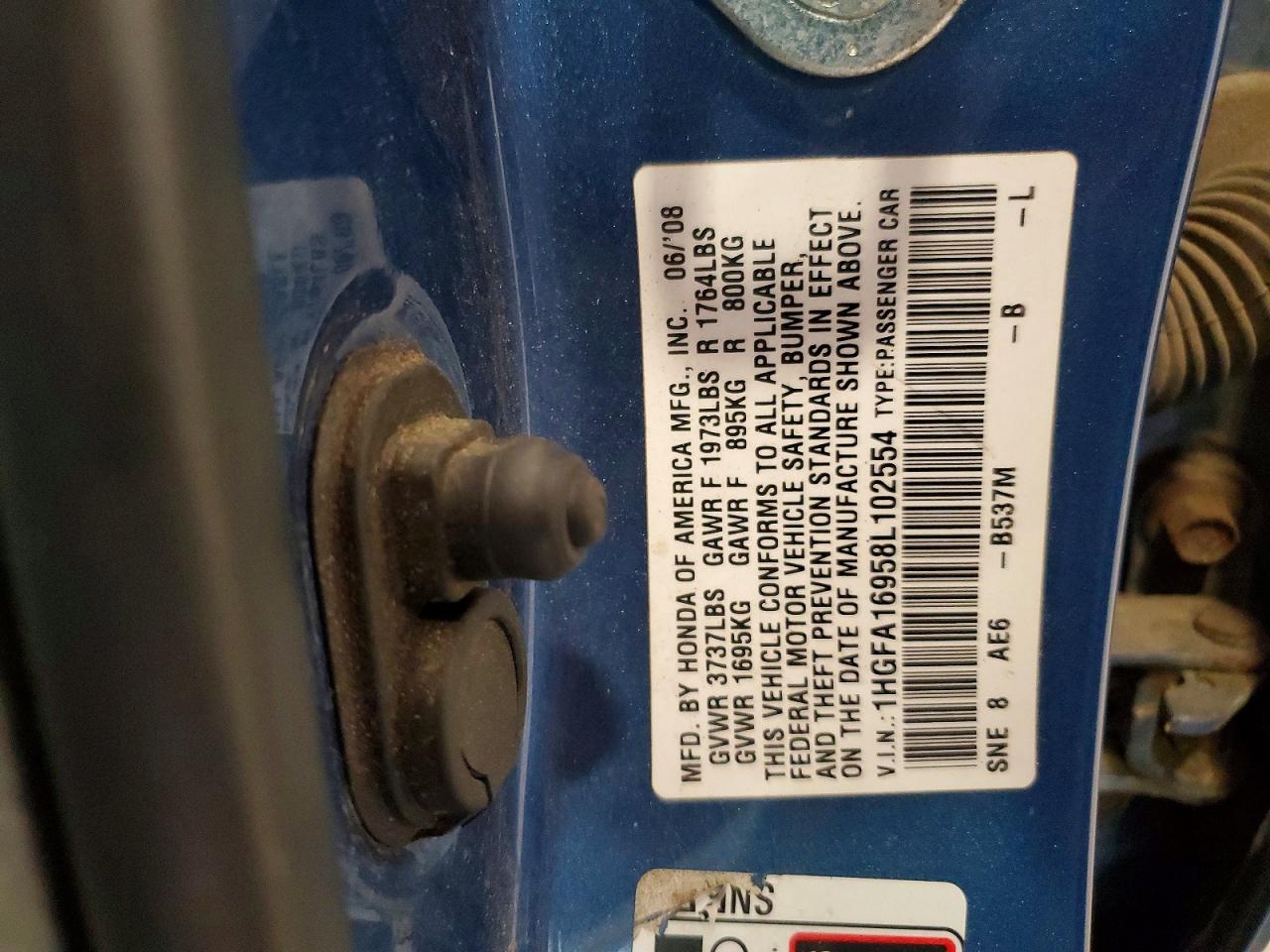 2008 HONDA CIVIC