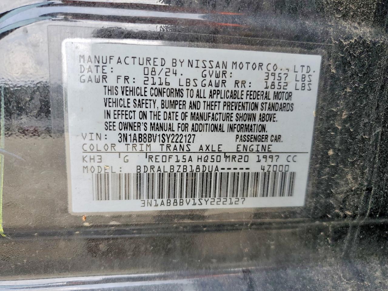 2025 NISSAN SENTRA