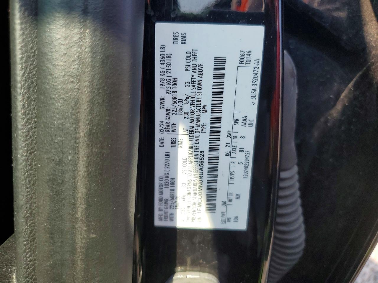 2024 FORD ESCAPE