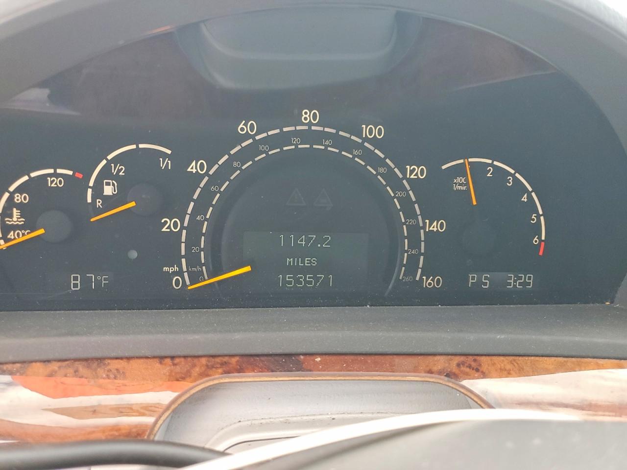 2001 MERCEDES-BENZ S-CLASS