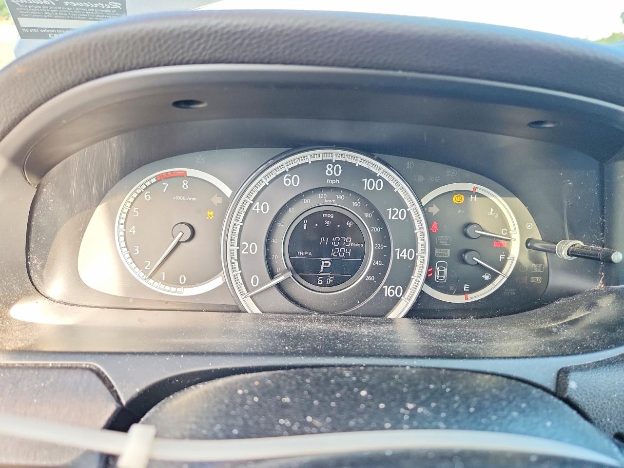 2013 HONDA ACCORD