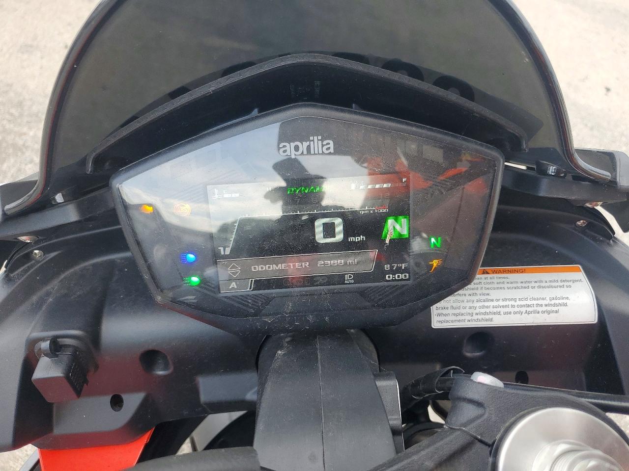2022 APRILIA MOTORCYCLE