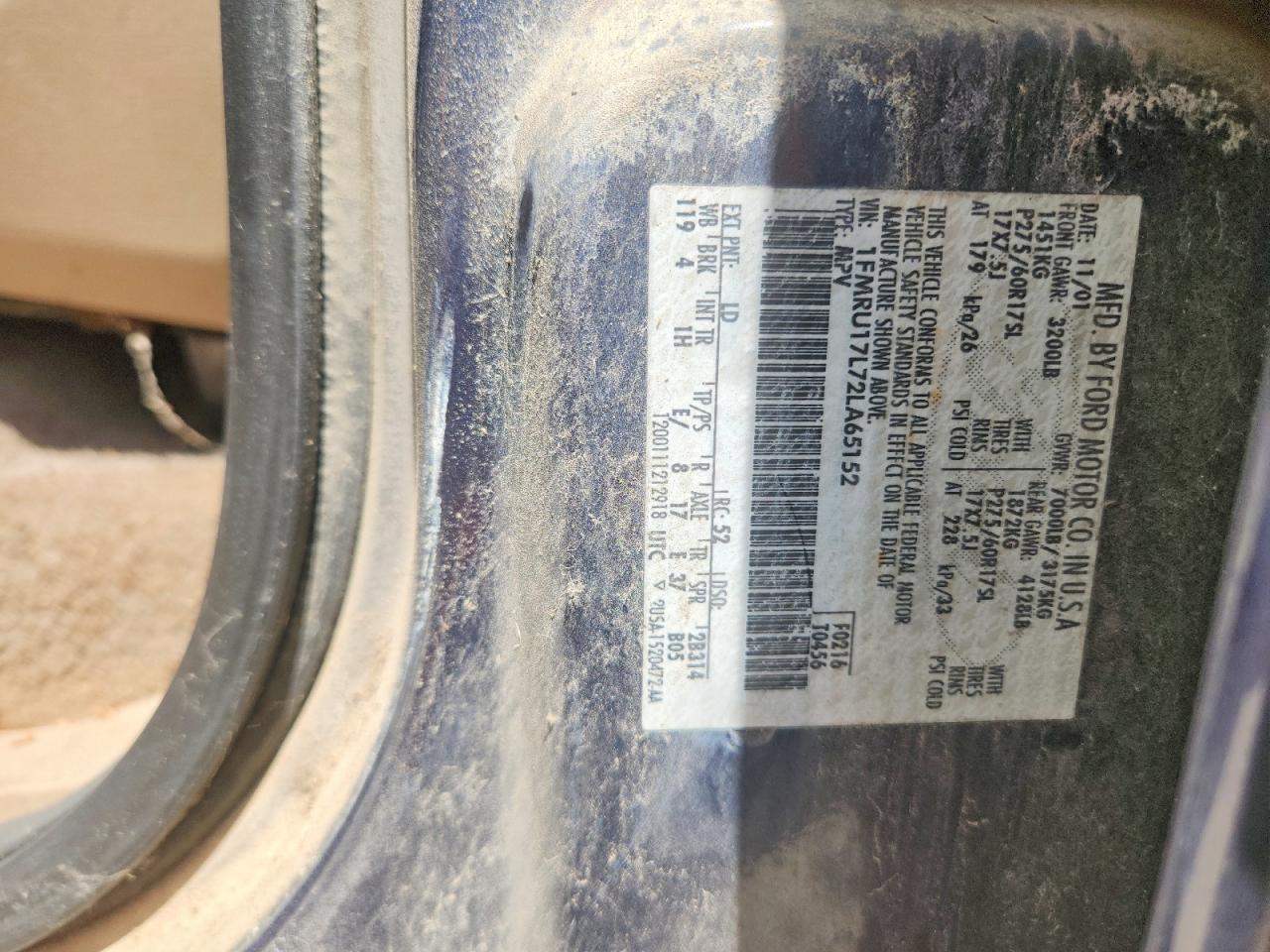 2002 FORD EXPEDITION