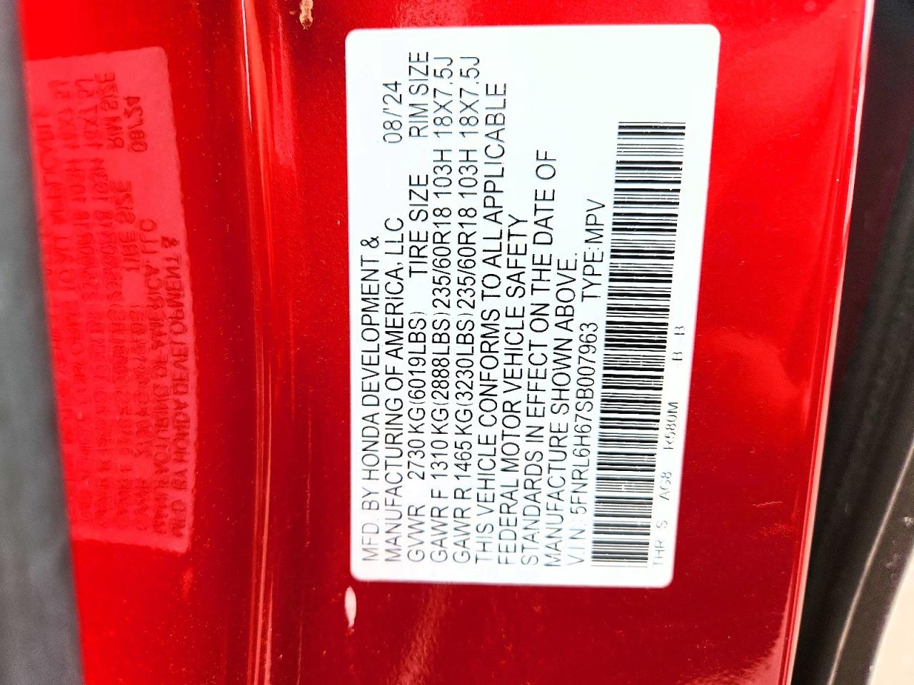 2025 HONDA ODYSSEY