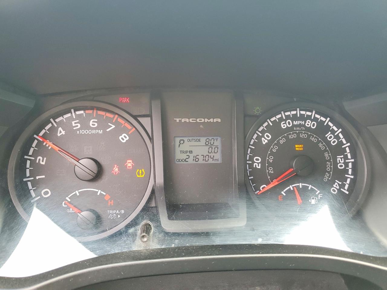 2016 TOYOTA TACOMA