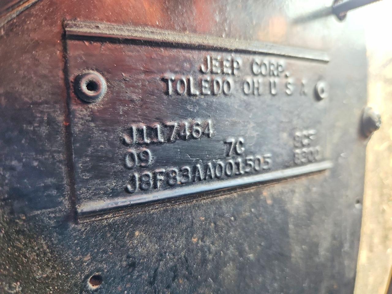 1978 JEEP CJ