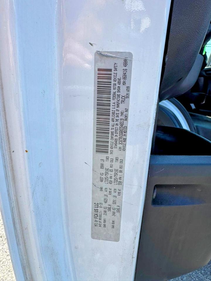 2019 RAM PROMASTER