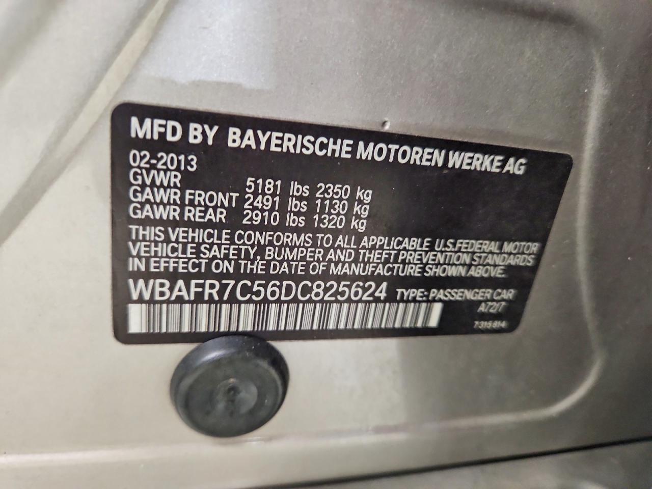2013 BMW 5 SERIES