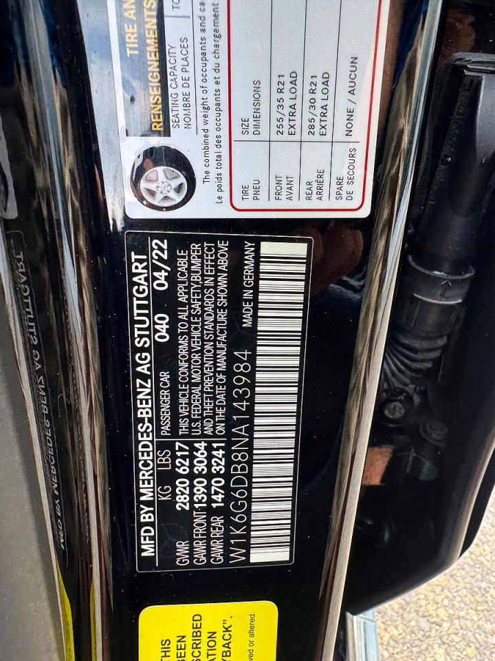 2022 MERCEDES-BENZ S-CLASS