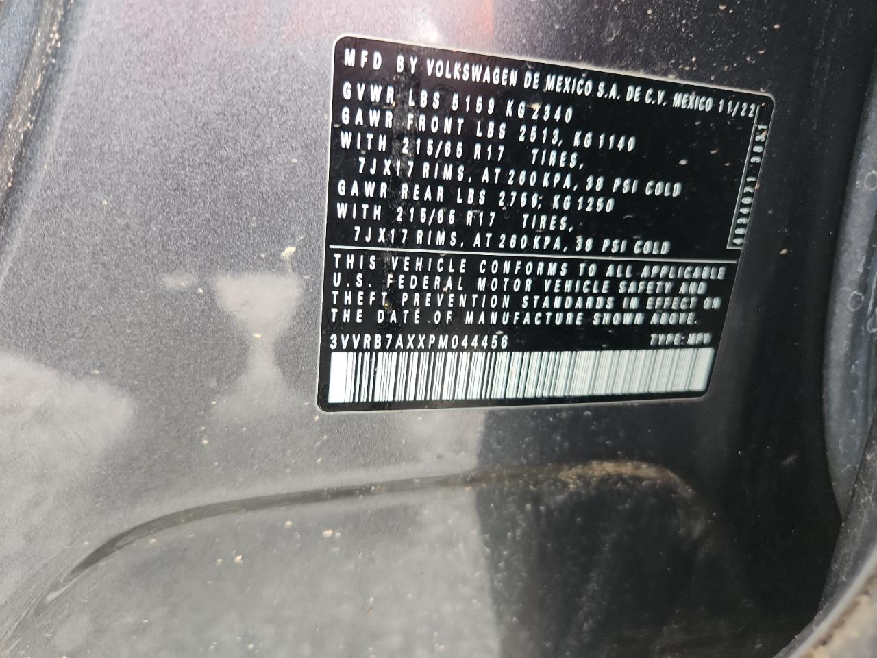 2023 VOLKSWAGEN TIGUAN