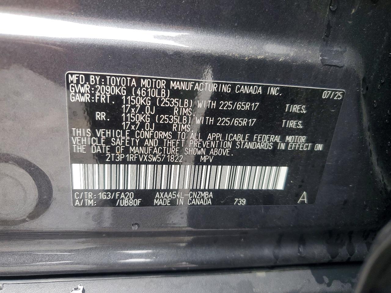 2025 TOYOTA RAV4