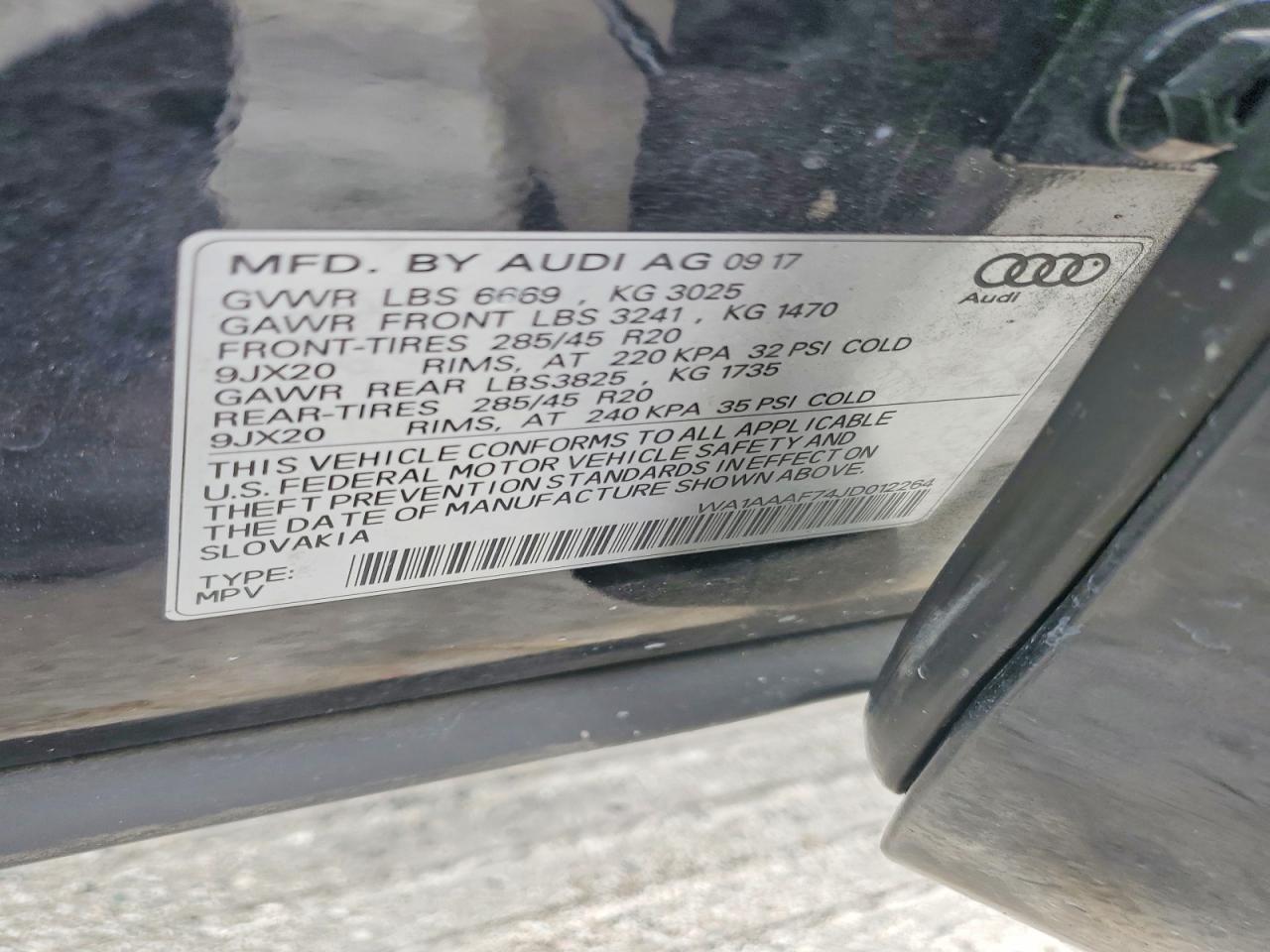 2018 AUDI Q7