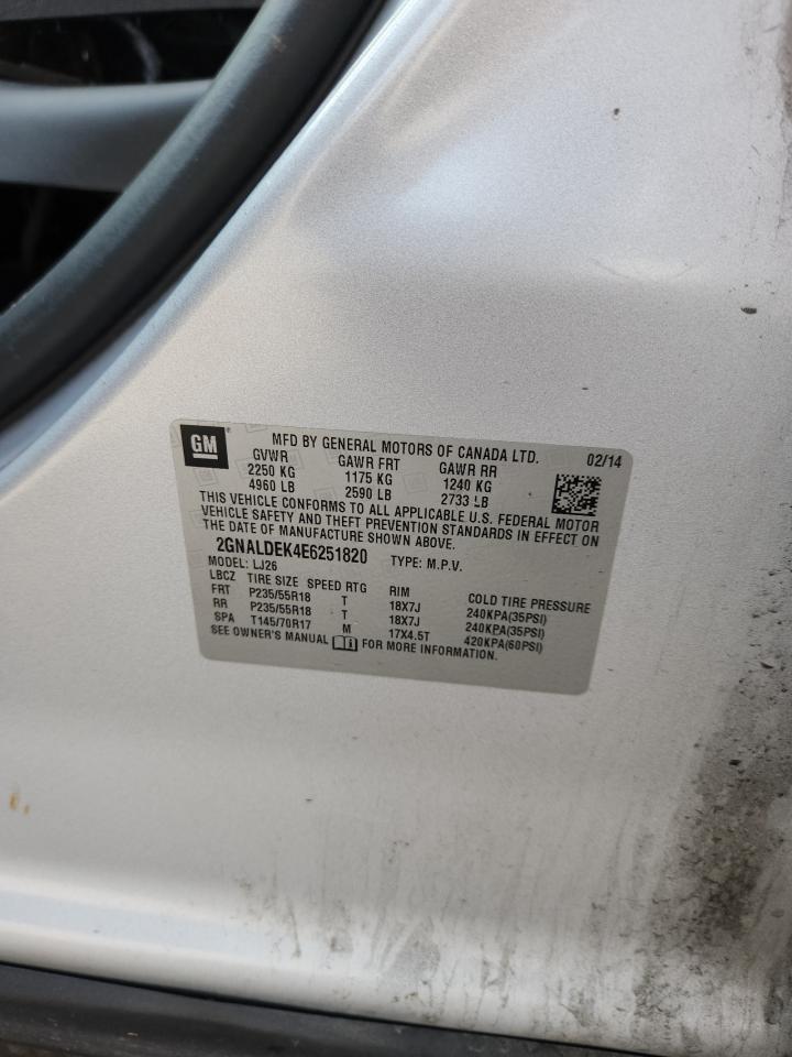 2014 CHEV EQUINOX
