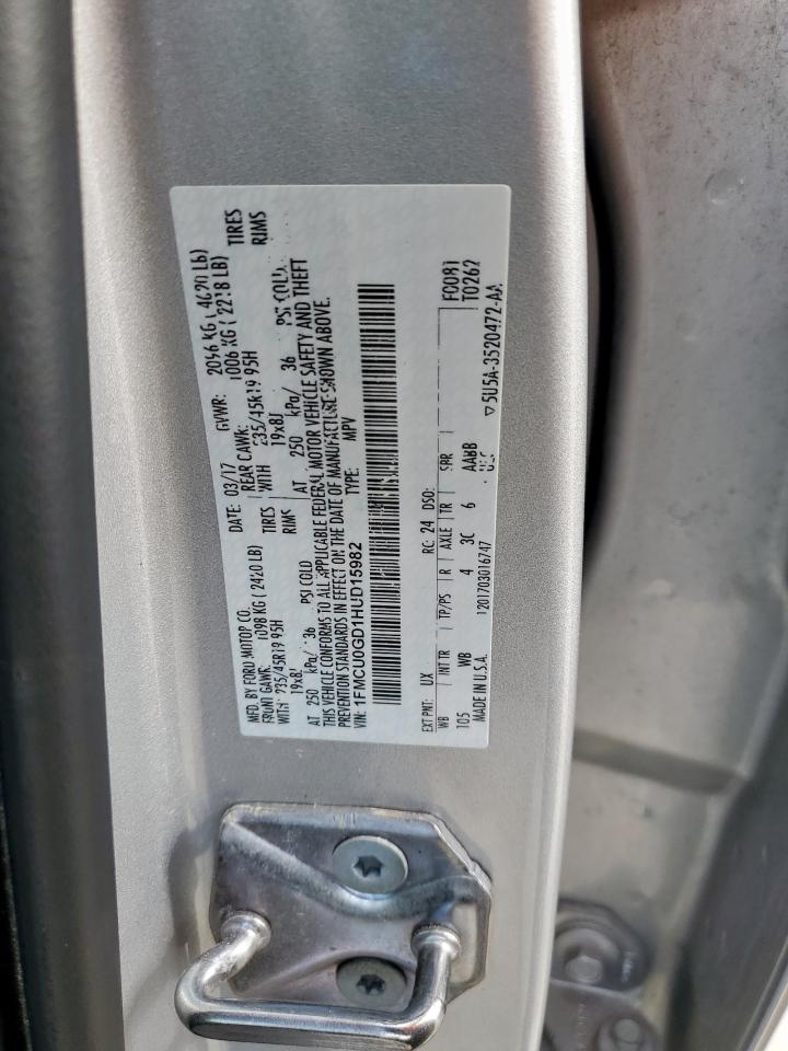 2017 FORD ESCAPE