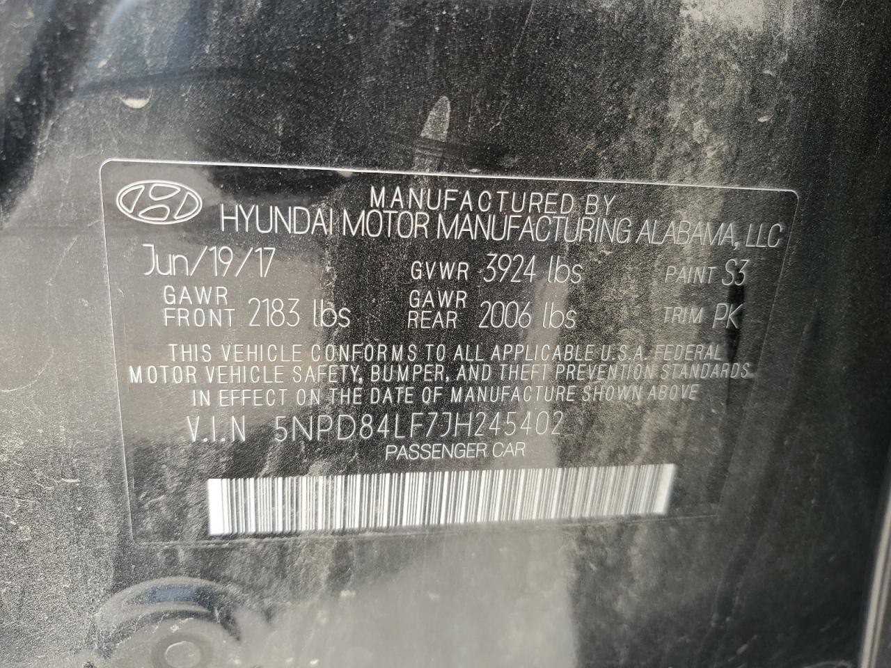 2018 HYUNDAI ELANTRA