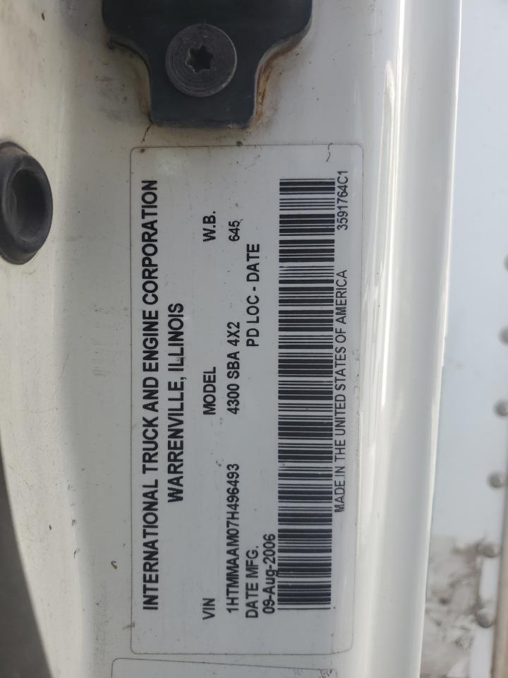 2007 INTERNATIONAL 4000 SERIE