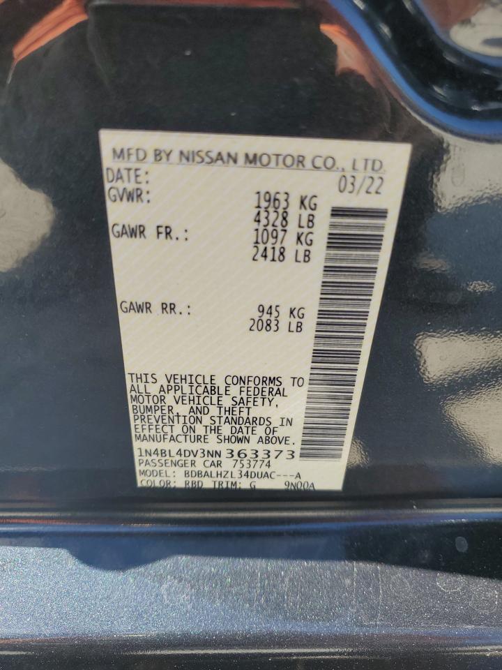 2022 NISSAN ALTIMA