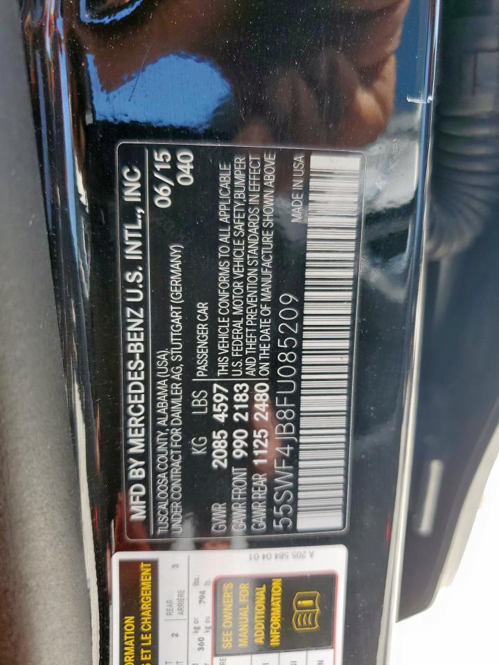 2015 MERCEDES-BENZ C-CLASS
