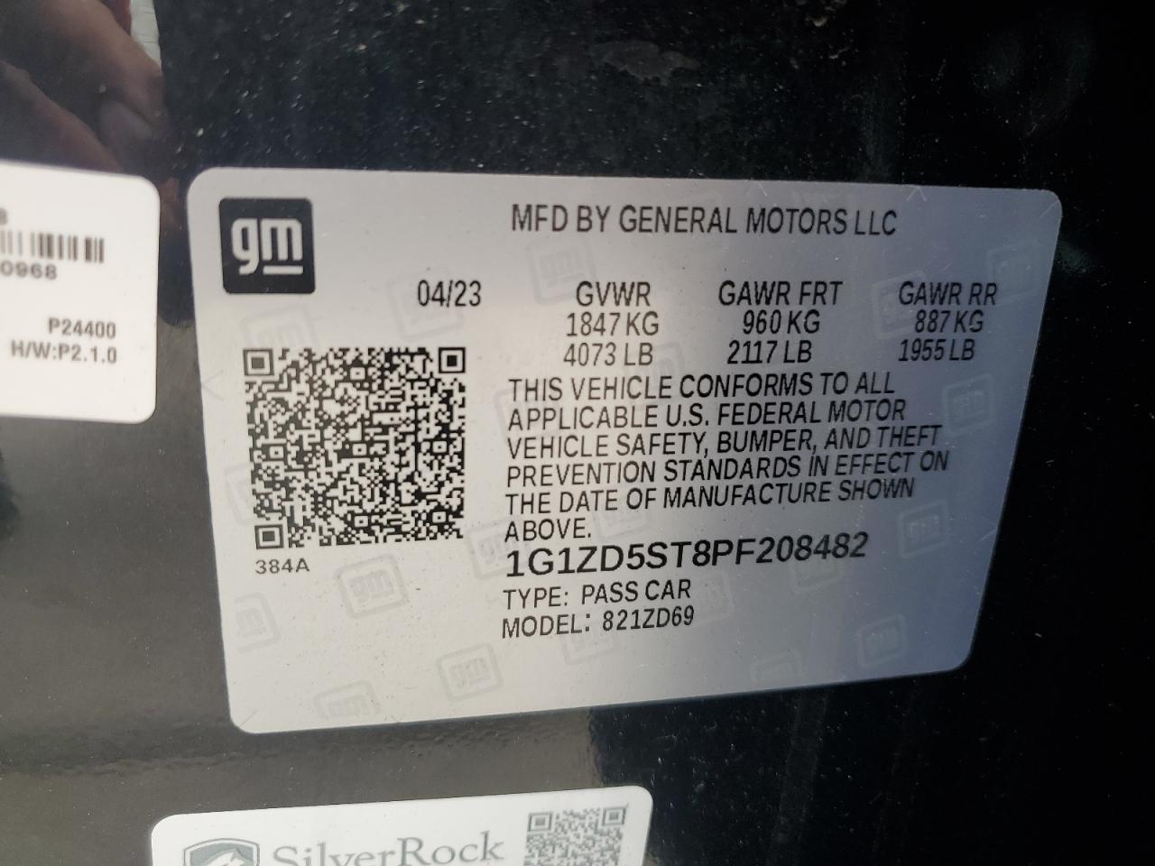 2023 CHEVROLET MALIBU