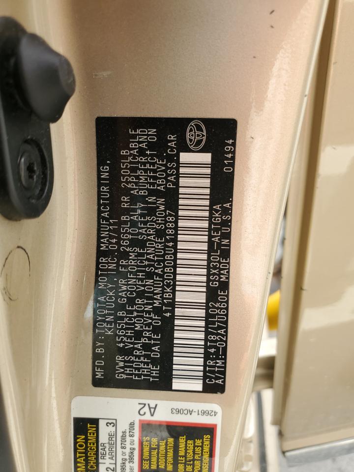 2011 TOYOTA AVALON