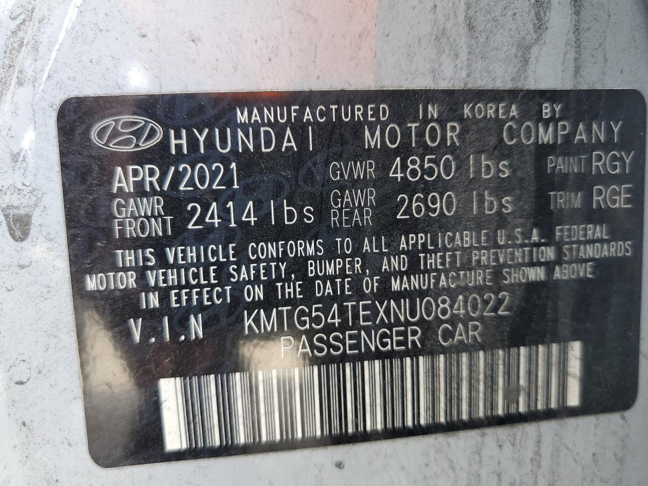 2022 GENESIS G70 BASE