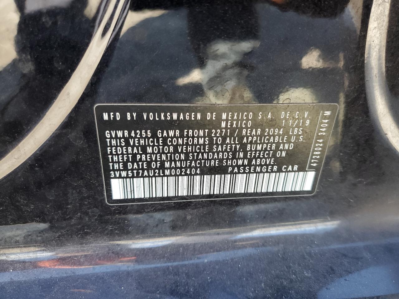 2020 VOLKSWAGEN GTI