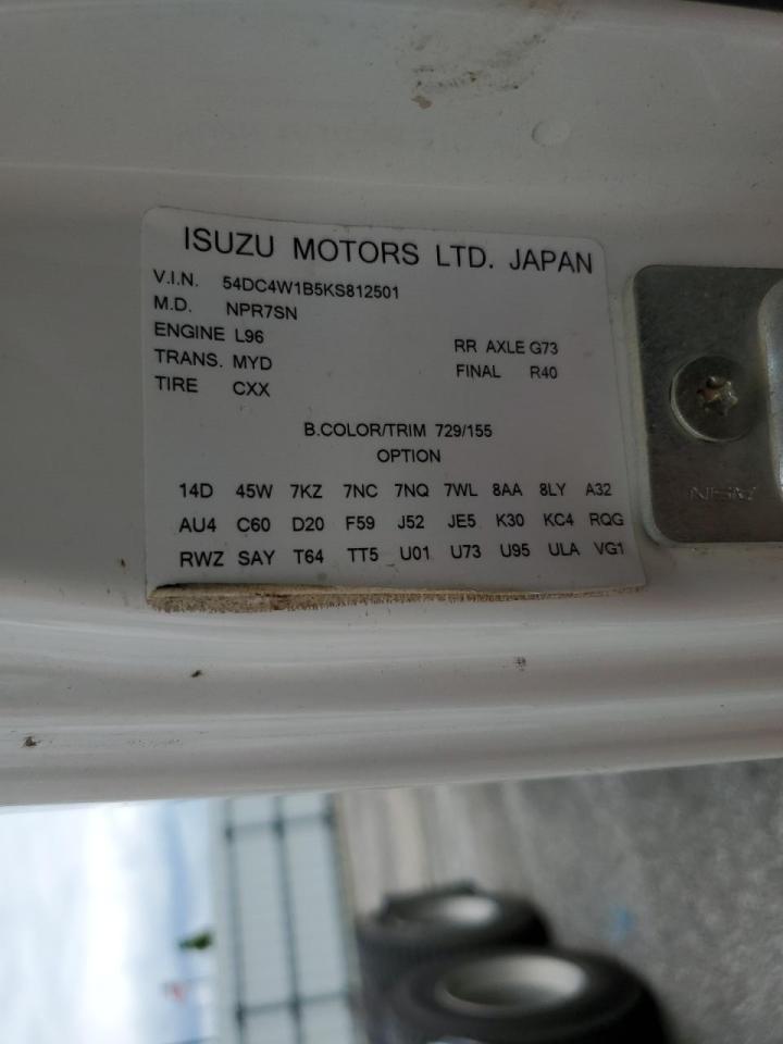 2019 ISUZU All Models