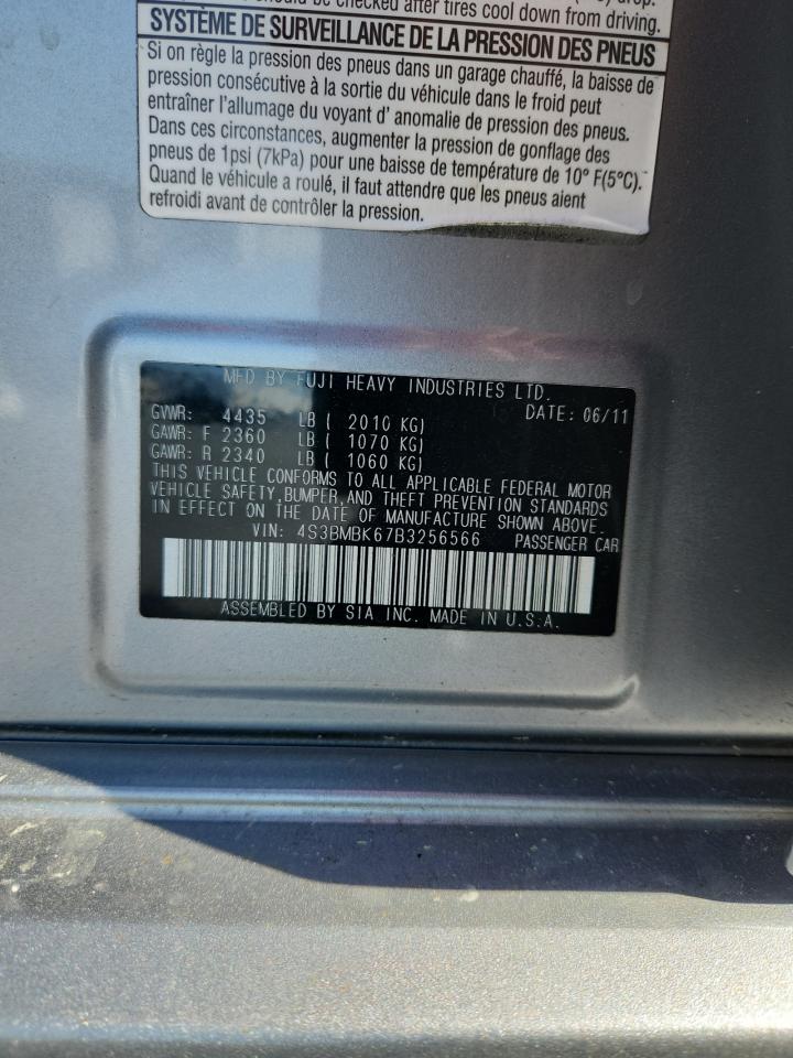 2011 SUBARU LEGACY