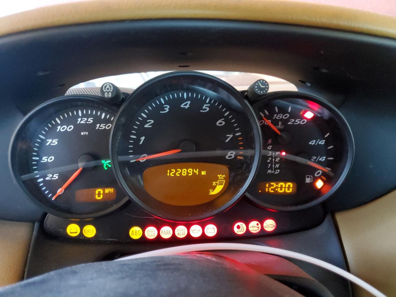 2001 PORSCHE BOXSTER