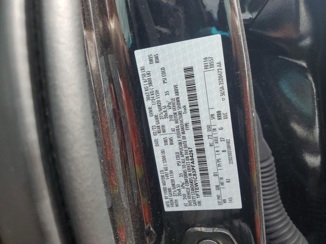 2023 FORD F-150