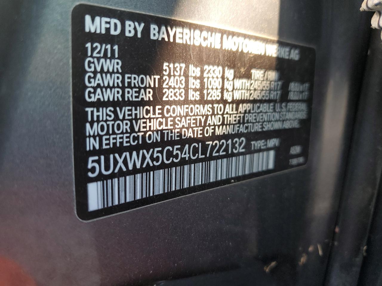 2012 BMW X3