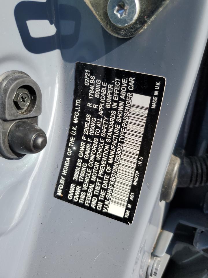 2021 HONDA CIVIC